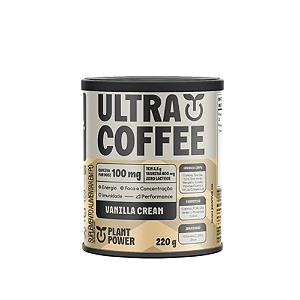 Plant Power Ultracoffee Vanilla Cream 220g