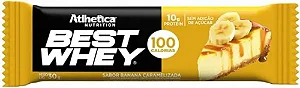 Best Whey Bar Banana Caramelizada 33G Atlhetica Nutrition