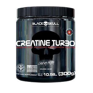 Creatina Turbo 300G Black Skull