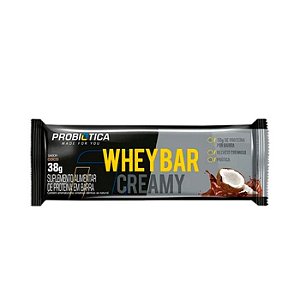 Whey Bar Creamy Coco 38G Probiotica