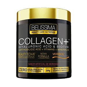 Collagen Plus 264G Morango - Belissima