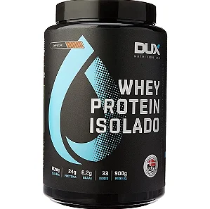 Whey Protein Isolado Cappuccino 900G Dux Nutrition