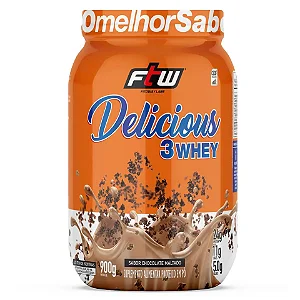 Delicious Chocolate Maltado 3Whey Ftw 900G
