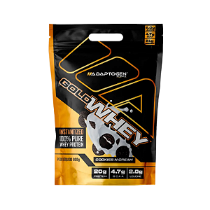Gold Whey Cookies N Cream 900G Bag Adaptogen