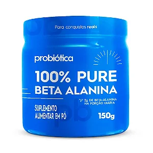 100% Pure Beta Alanina 150G - Probiótica