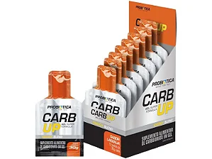 Carb Up Gel Super Fórmula Display 10 Sachês Laranja Probiotica