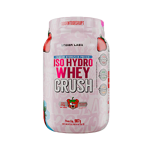 Isohydro Whey Crush 907G Strawbear  Under Labz