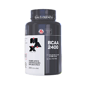 Bcaa 2400 Pote 100 Caps Max Titanium