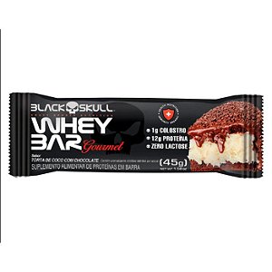 Whey Bar Torta De Coco C/ Choco 45G - Black Skull