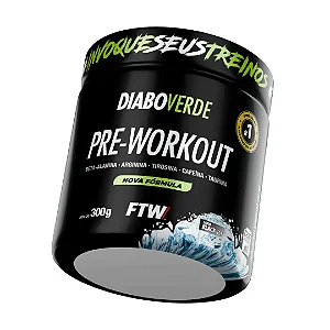 Diabo Verde #Pre-Workout Black Ice 300G Ftw