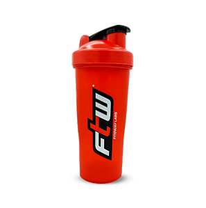 Coqueteleira Vermelha 600Ml Ftw