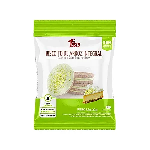 Biscoito De Arroz Torta De Limao 22G Mrs Taste