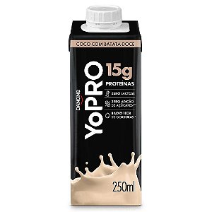 Yopro Coco C/ Batata Doce 15G 250Ml - Danone