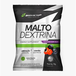 Malto Dextrina Guaraná Com Açaí 1Kg - Body Action