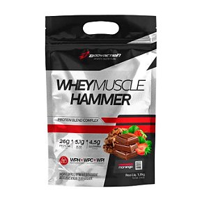 Whey Muscle Hammer 1,8Kg Morango Body Action