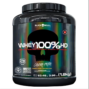 Whey 100% Hd Cookies & Cream 1.8 Kg Black Skull