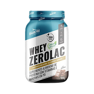 Whey Zerolac Pote 900G - Chocolate Shark Pro