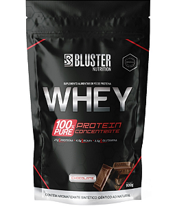 Whey 100% Refil Chocolate 900G - Bluster Nutrition