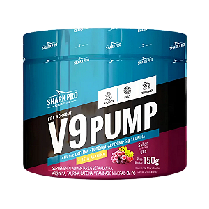 V9 Pump - Pre Treino 150G - Uva Shark Pro