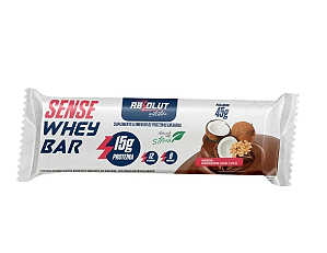 Sense Whey Bar 45G Amendoim C/Coco - Absolut Nutrition