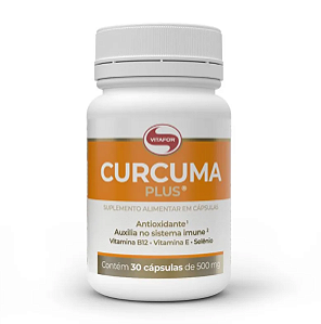 Curcuma Plus 30 Capsulas 500Mg - Vitafor