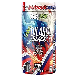Diabo Verde #Dilabol Black Tadalafellas - 90 Capsulas Ftw