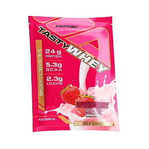 Packet Tasty Whey Morango 34Gr Adaptogen