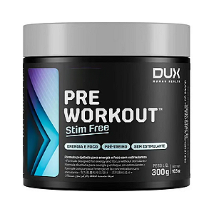 Pre Workout Original Stim Free 300G Maca Verde Dux Nutrition