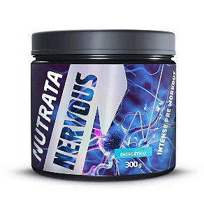 Nervous Pre Workout Sabor Bebida Energetica 300G - Nutrata
