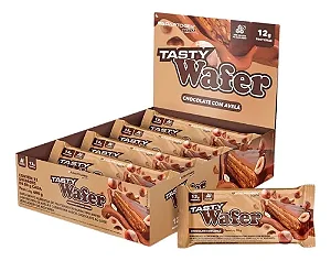 Tasty Wafer Chocolate Com Avela Display 12Un Adaptogen