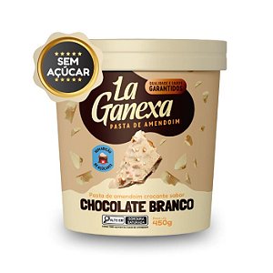 Pasta De Amendoim Chocolate Branco Crocante 1Kg La Ganexa