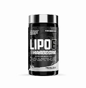 Lipo 6 Hardcore 60 Capsulas Nutrex