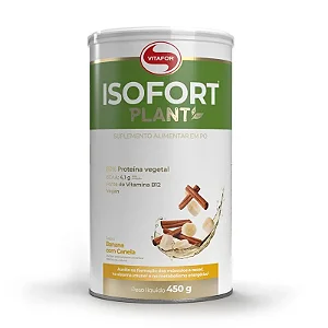 Isofort Plant 450G Banana Com Canela