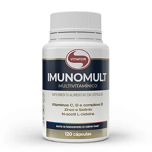 Imunomult Multivitaminico 120 Capsulas 1000Mg Vitafor