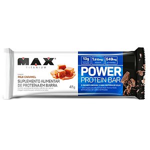 Power Protein Bar Milk Caramel 41G Max Titanium