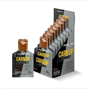 Carb Up Gel Black Display 10 Sachês Caramelo Salgado Probiotica