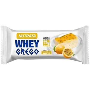 Whey Grego Bar Mousse De Maracujá 40G Nutrata