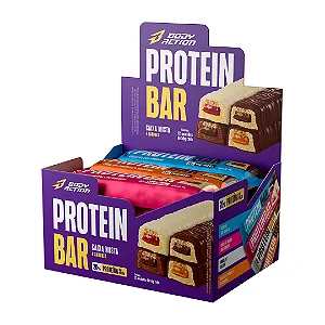 Protein Bar Mista 55G  Display C/12Un Bodyaction
