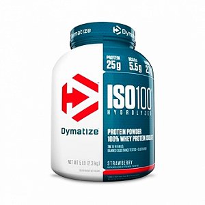 ISO 100 Whey Protein Strawberry 2,3kg – Dymatize