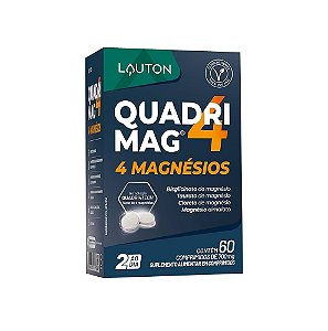 Quadrimag 4 Magnésios 60 cápsulas – Lauton