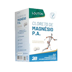 Cloreto De Magnesio 60Caps Lauton