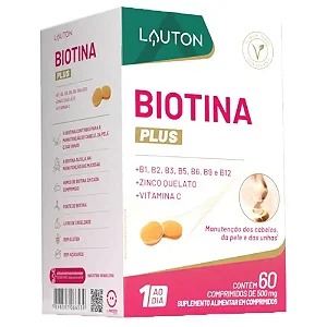 Biotina Plus 60Caps Lauton