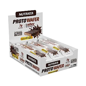 Proto Wafer Chocolate Belga – Display c/12 unidades – Nutrata