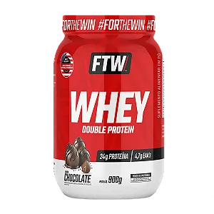 Whey Double Chocolate Pote 900g – FTW