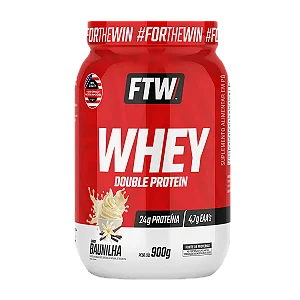 Whey Double Baunilha Pote 900g – FTW