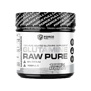 Glutamine Raw Pure 300g – Force Full Labz
