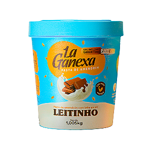 PASTA DE AMENDOIM LEITINHO 1KG LA GANEXA