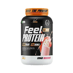 Feel High Protein 900g Morango – Combo com 10 Unidades – Feel Good