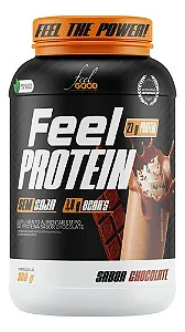 Feel High Protein 900g Chocolate – Combo com 10 Unidades – Feel Good