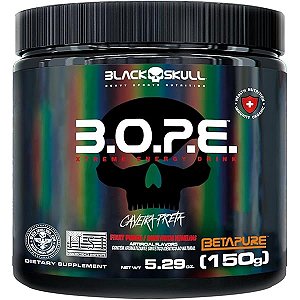 B.O.P.E Frutas Amarelas 300g – Combo com 12 Unidades – Black Skull